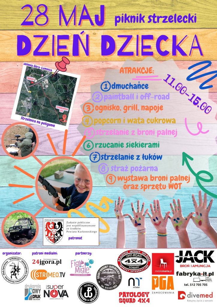 dzień dziecka ze strzelcem