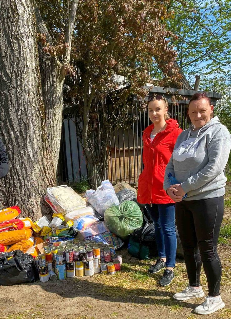 pracownicy kopalni Turów pomagają zwierzętom